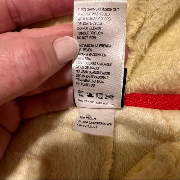 Disney Winnie The Pooh Yellow and Red Onesie - Picture 9 of 10